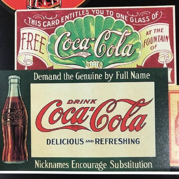 NWOT Vintage Coca-Cola 'Sign Art' Longline Rectangular Tray - Picture 9 of 15